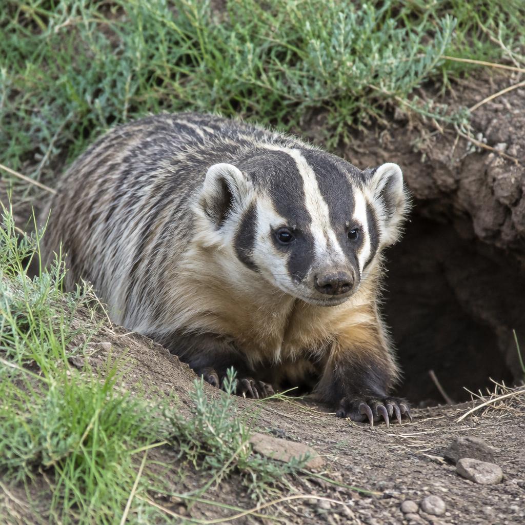 American Badger (Taxidea taxus)