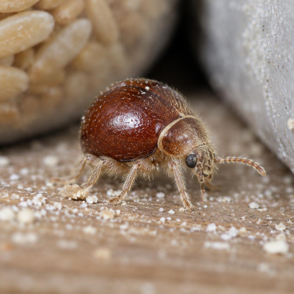 American Spider Beetle (Mezium americanum)