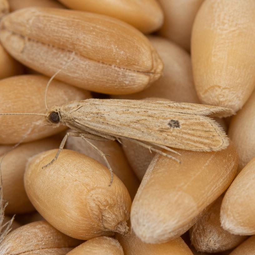 Angoumois Grain Moth (Sitotroga cerealella)