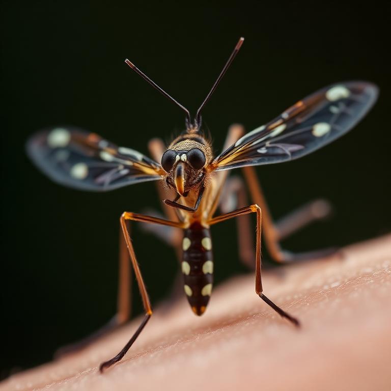 Anopheles Mosquito (Anopheles quadrimaculatus)
