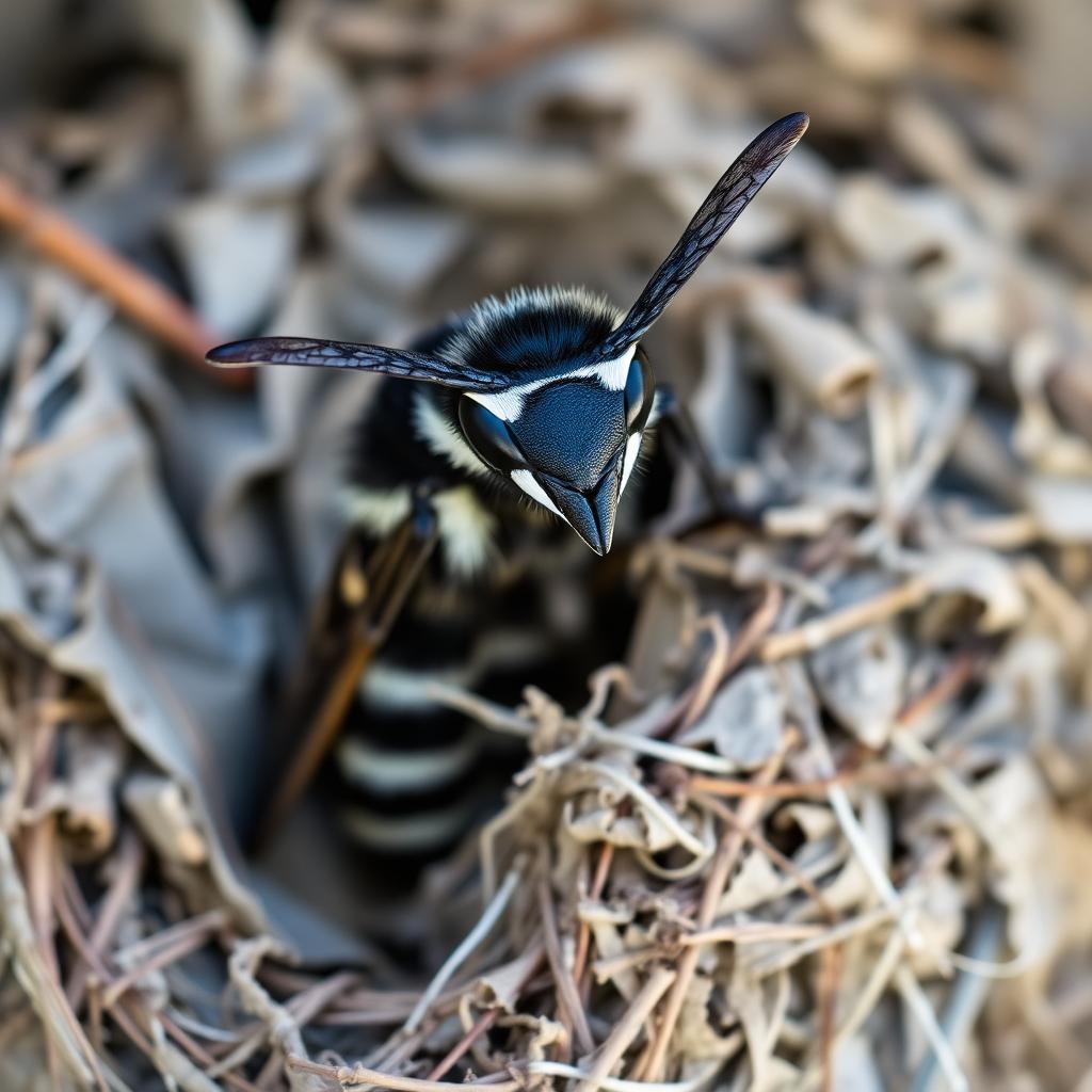 Bald-faced Hornet (Dolichovespula maculata)