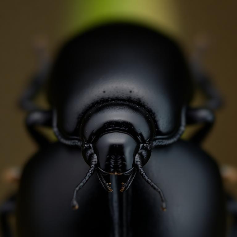 Black Carpet Beetle (Attagenus unicolor)