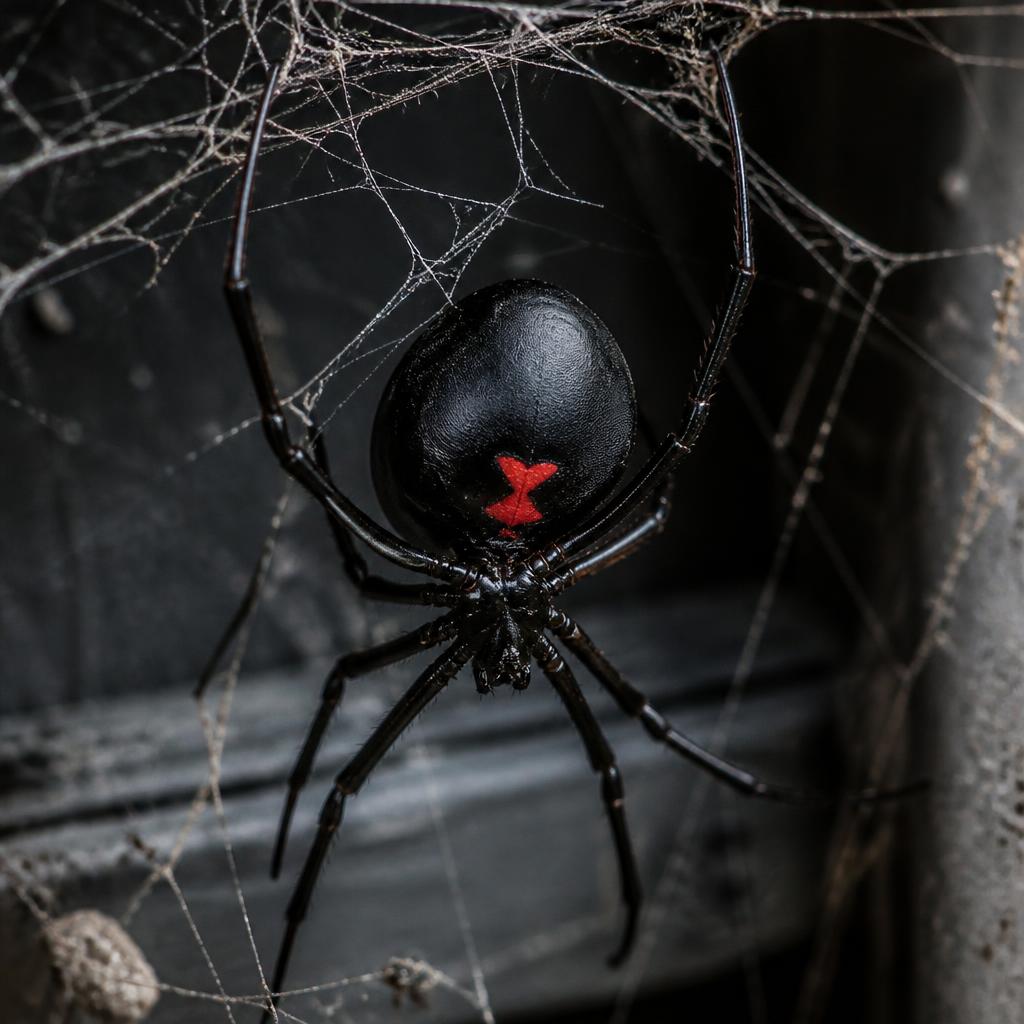 Western Black Widow (Latrodectus hesperus)