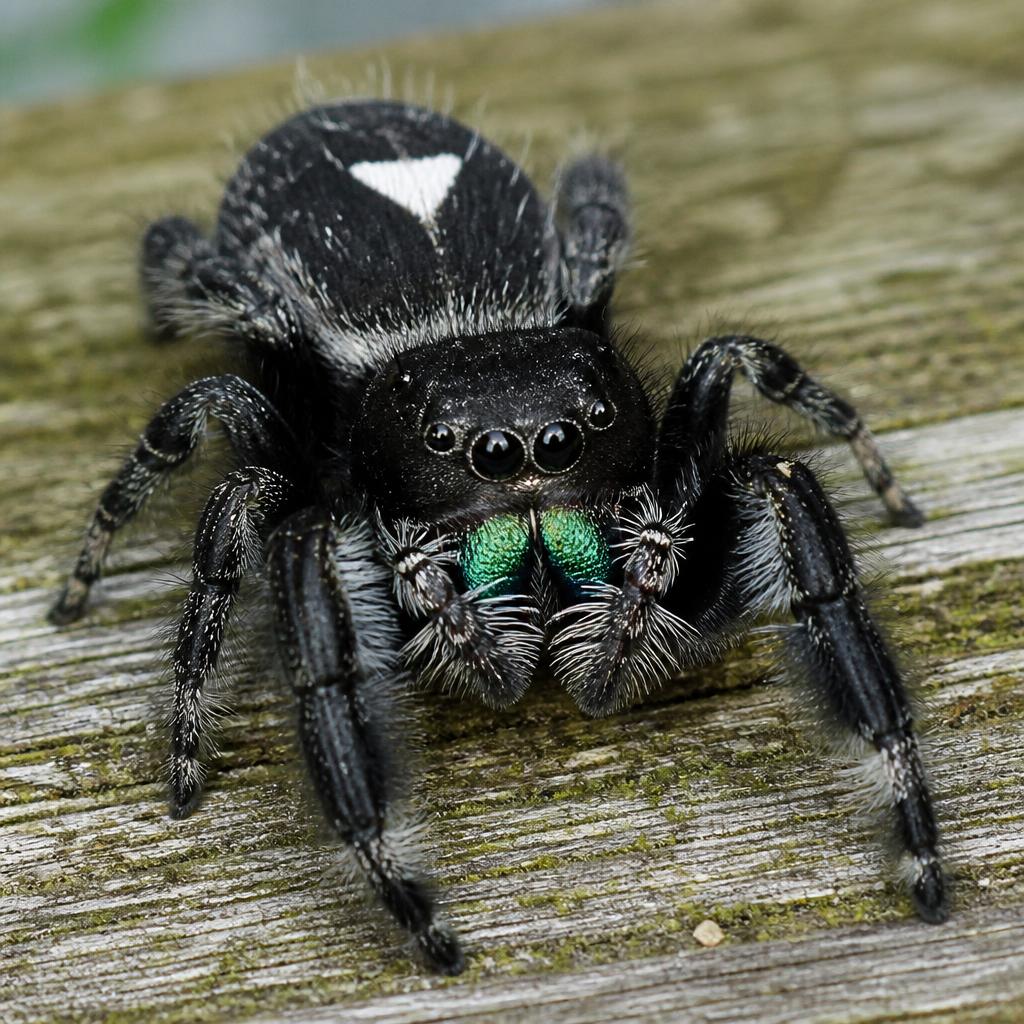 Bold Jumping Spider (Phidippus audax)