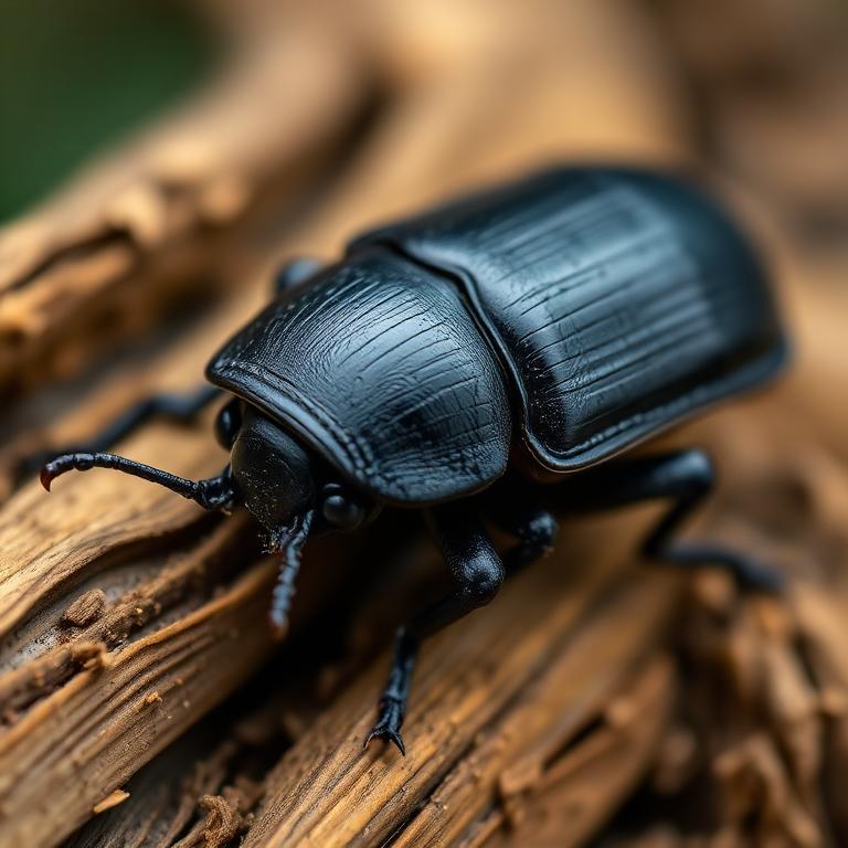 Bostrichid Powderpost Beetle (Bostrichidae)