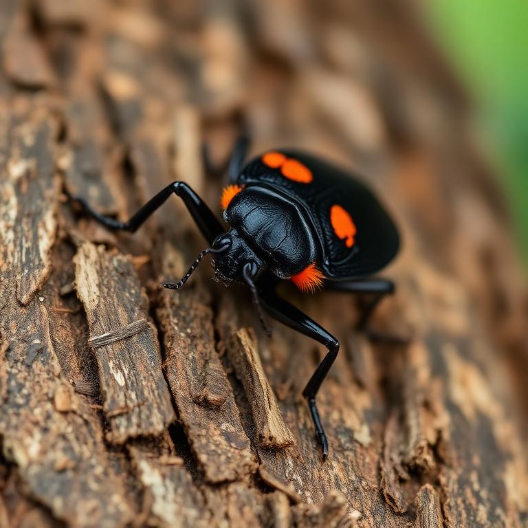 Boxelder Bug (Boisea trivittata)