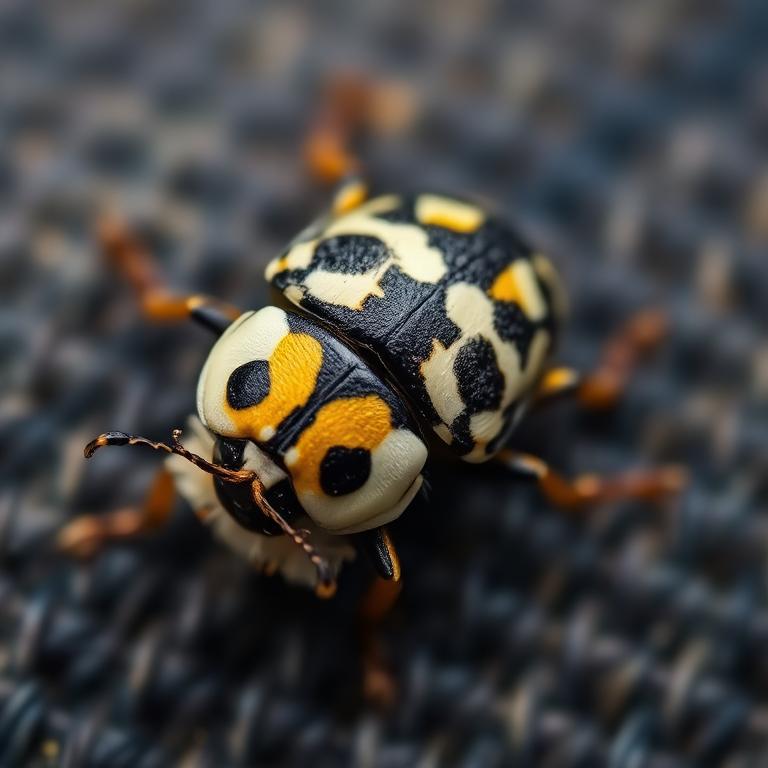Varied Carpet Beetle (Anthrenus verbasci)