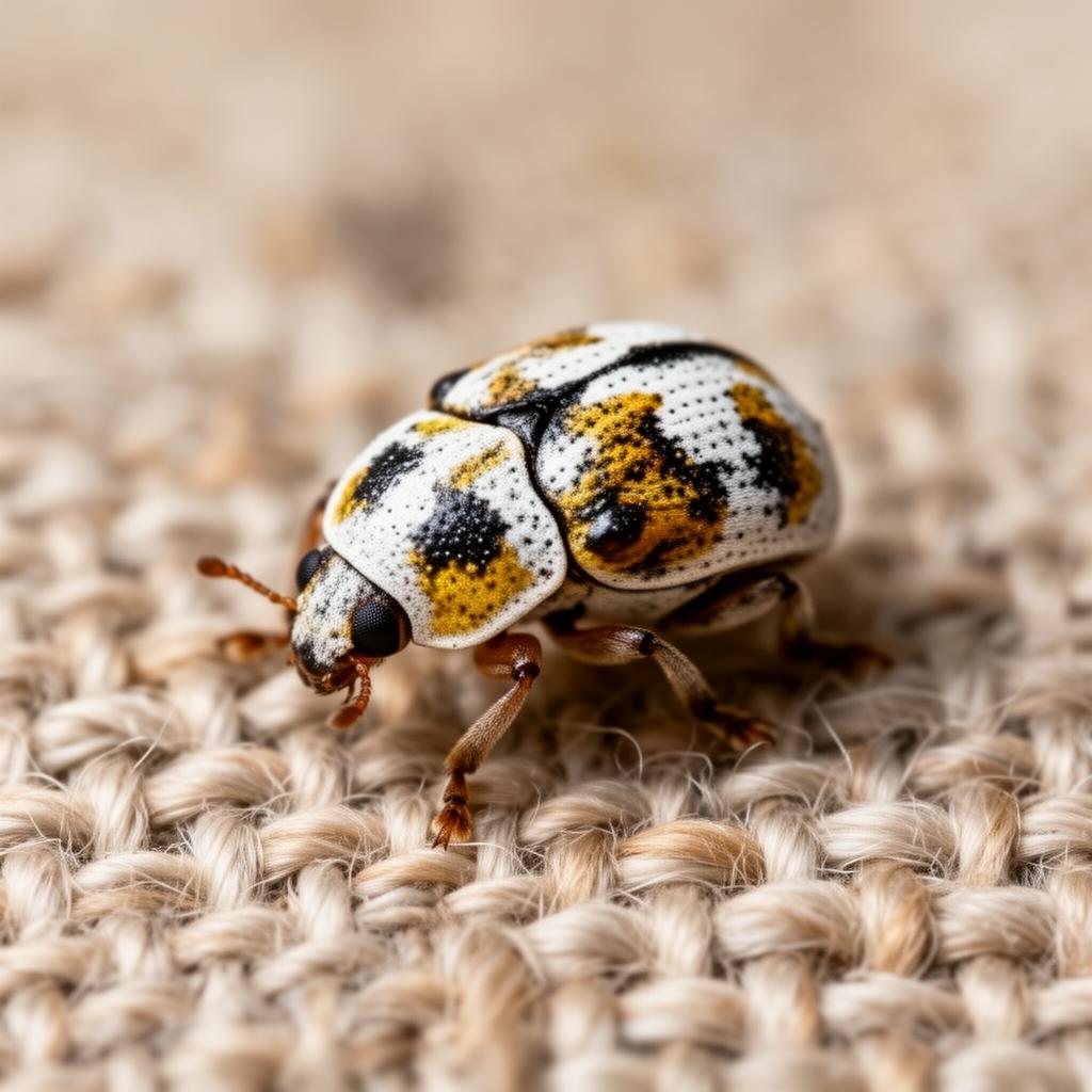Varied Carpet Beetle (Anthrenus verbasci)