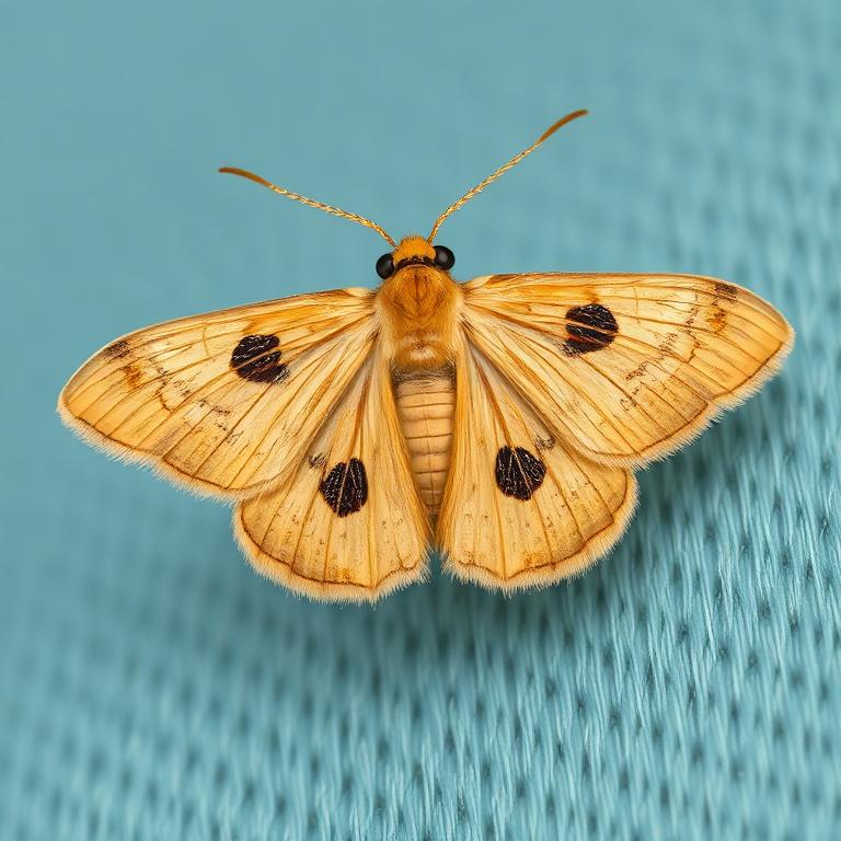 Casemaking Clothes Moth (Tinea pellionella)