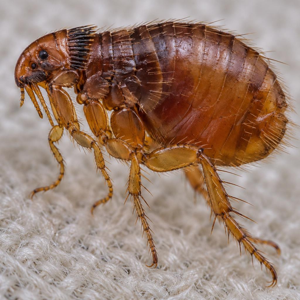 Cat Flea — Adult flea