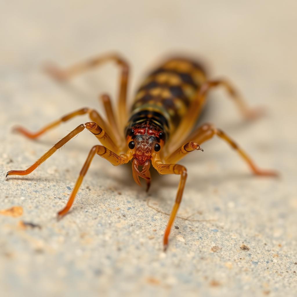 House Centipede (Scutigera coleoptrata)