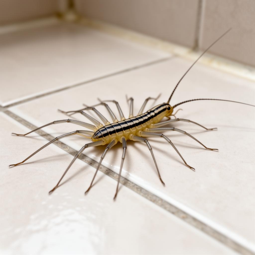 House Centipede (Scutigera coleoptrata)