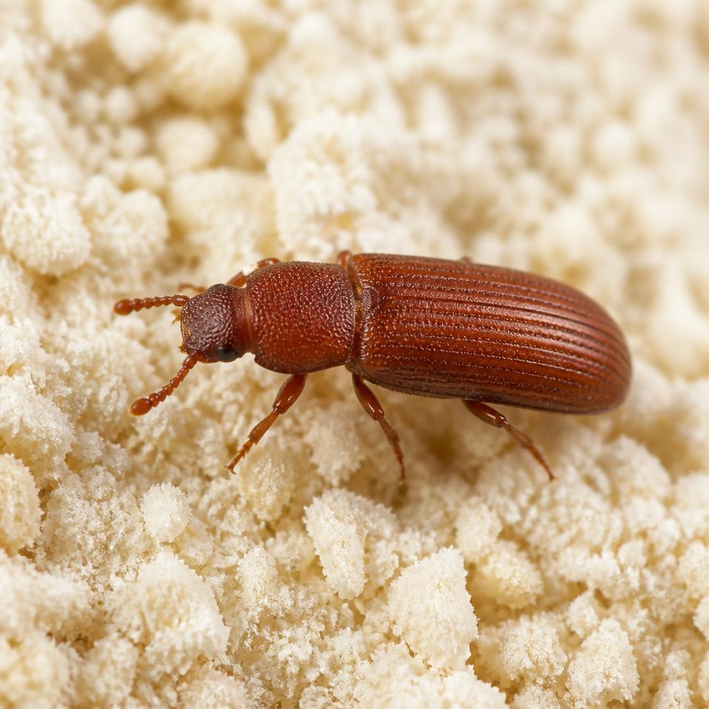Confused Flour Beetle (Tribolium confusum)