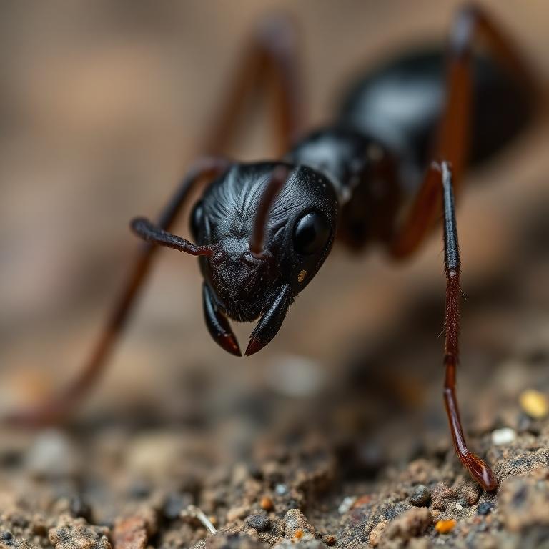 Dark Rover Ant (Brachymyrmex patagonicus)