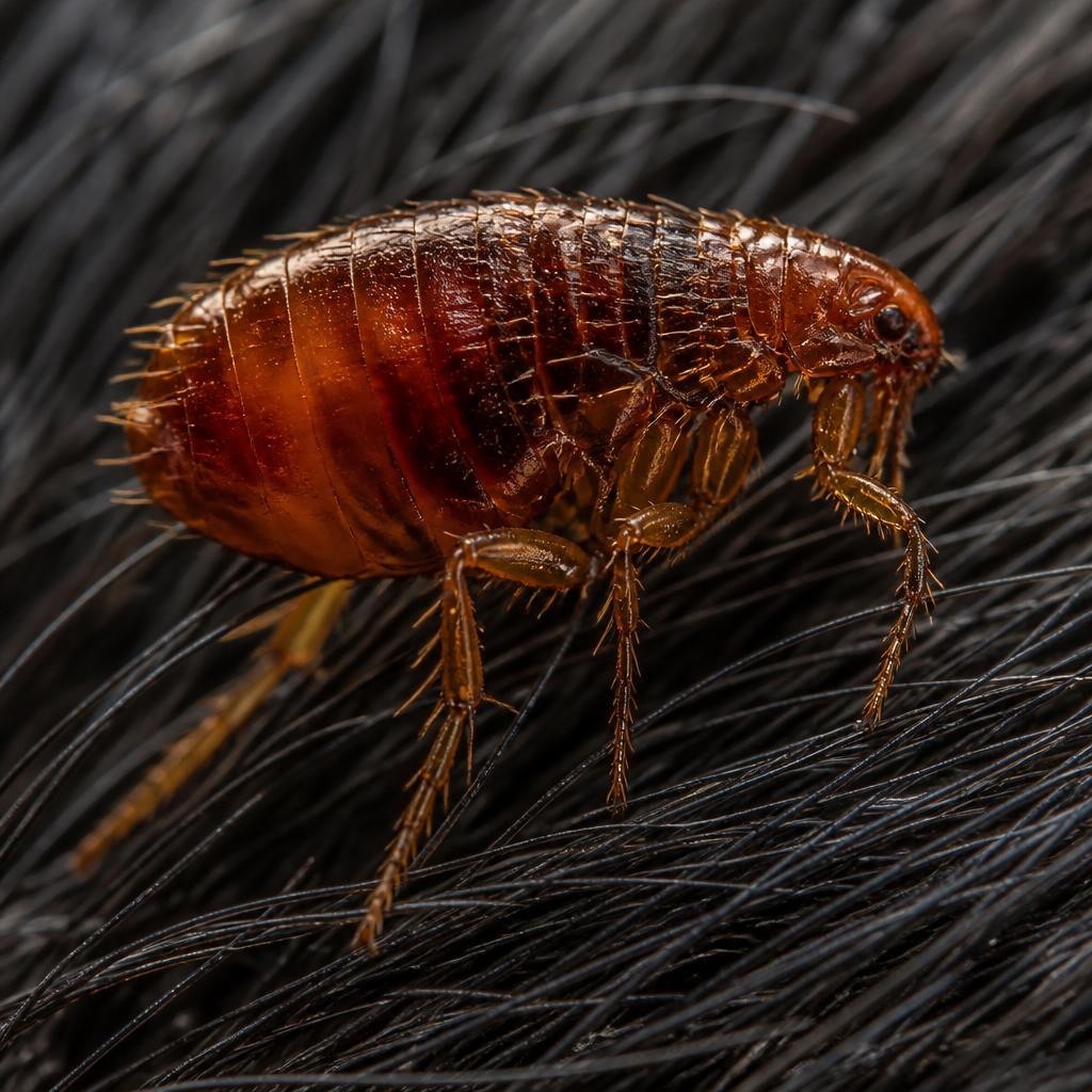 Dog Flea (Ctenocephalides canis)