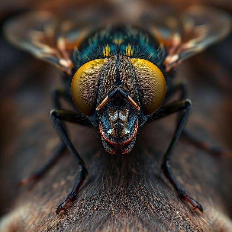 Face Fly (Musca autumnalis)