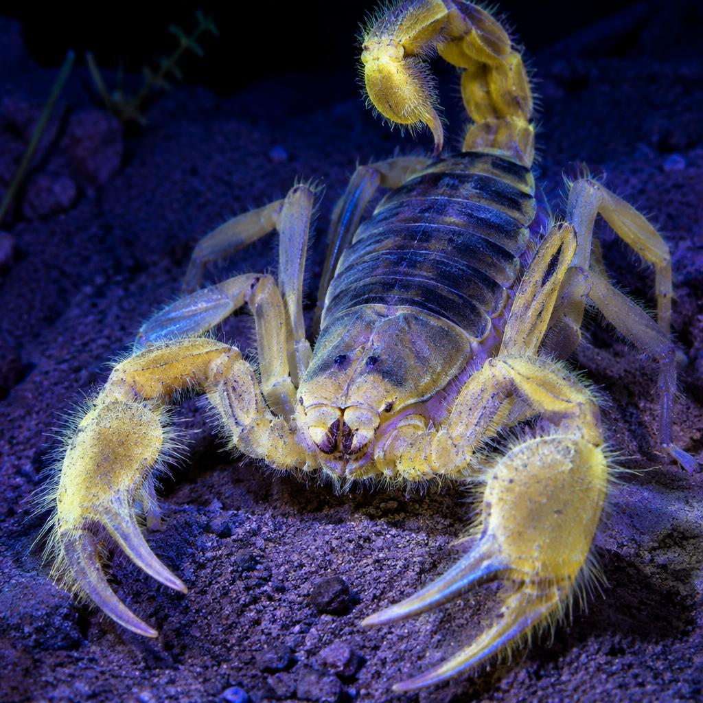 Giant Desert Hairy Scorpion (Hadrurus arizonensis)