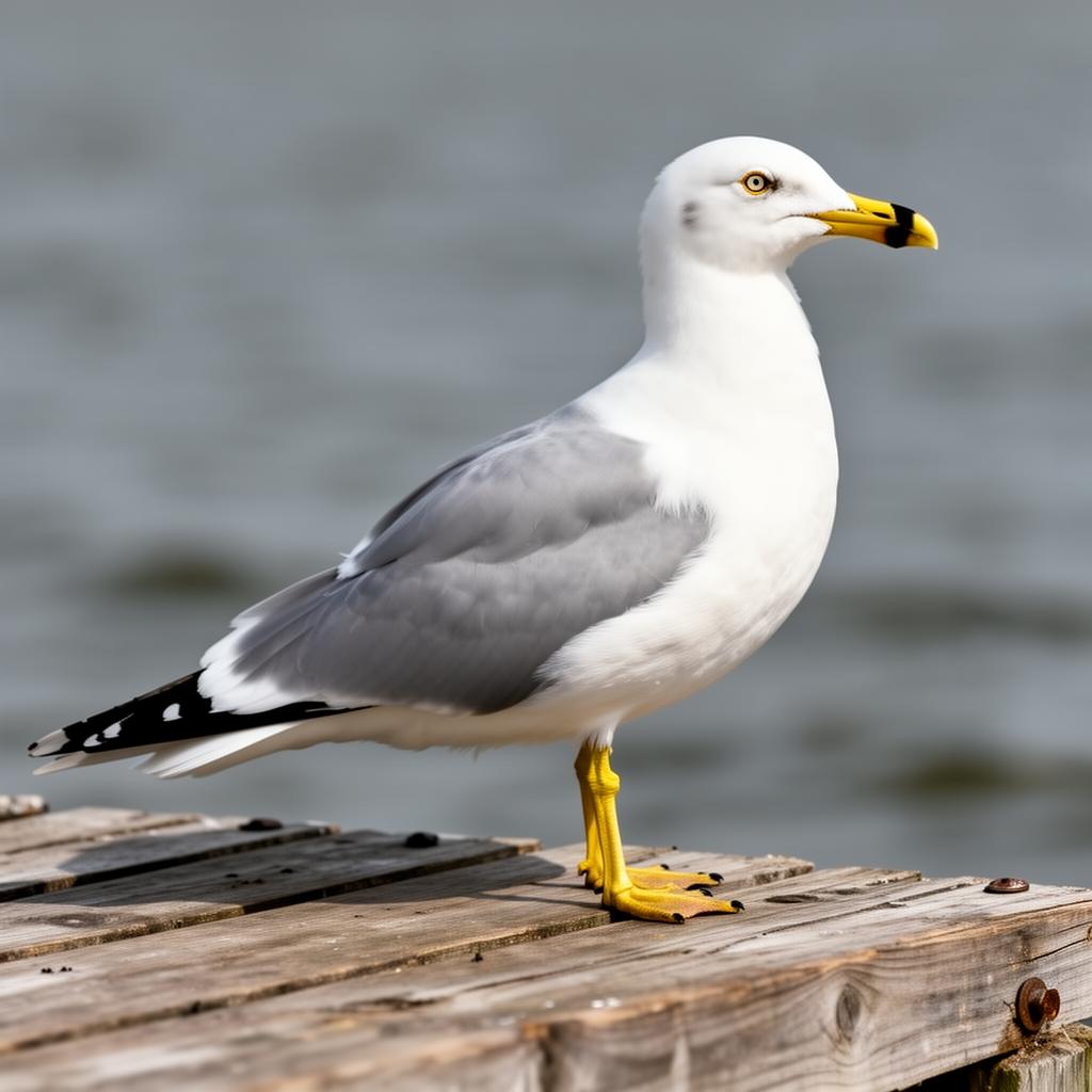 Ring-billed Gull (Larus delawarensis)