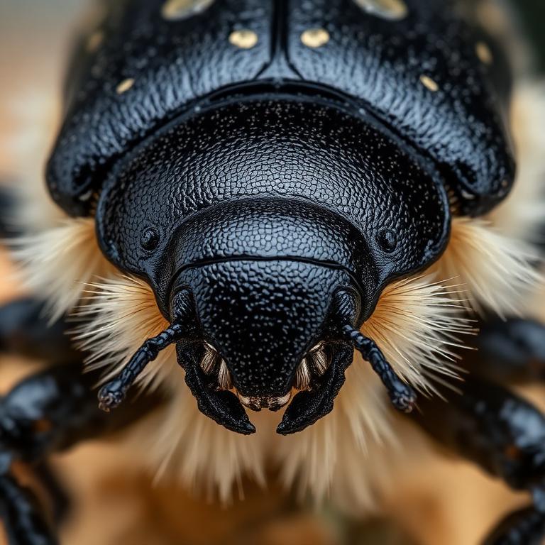 Hide Beetle (Dermestes maculatus)
