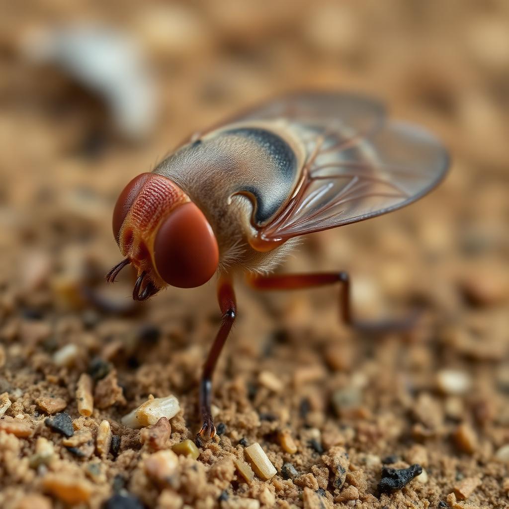 House Fly life stages — photo 3