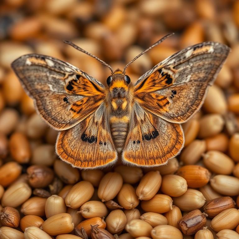 Indianmeal Moth (Plodia interpunctella)