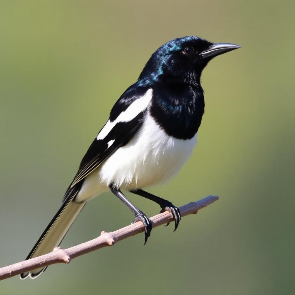 Black-billed Magpie (Pica hudsonia)
