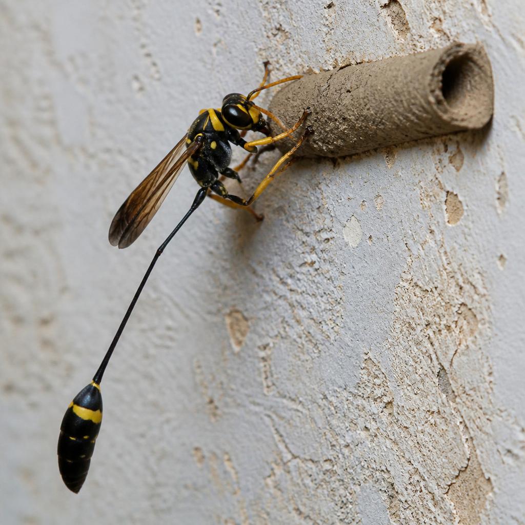 Mud Dauber (Sceliphron / Chalybion spp.)