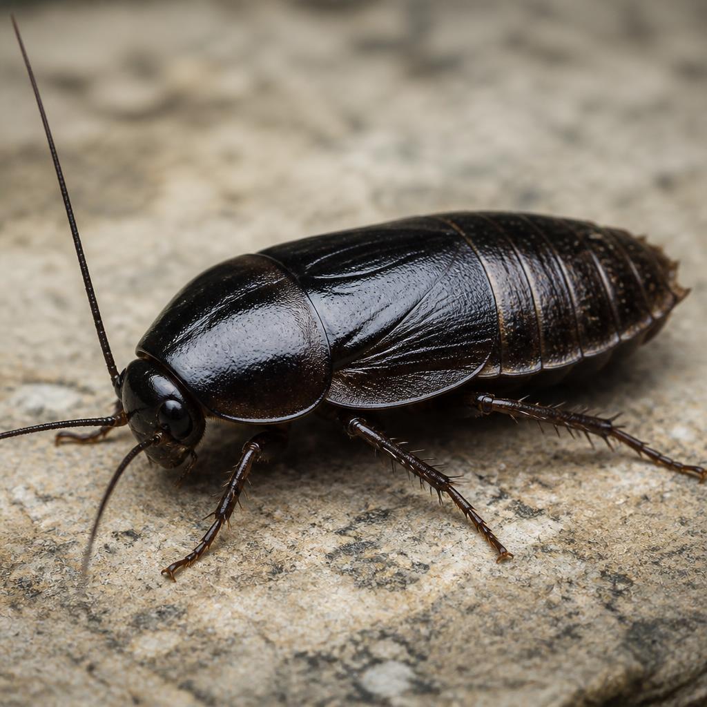 Oriental Cockroach (Blatta orientalis)