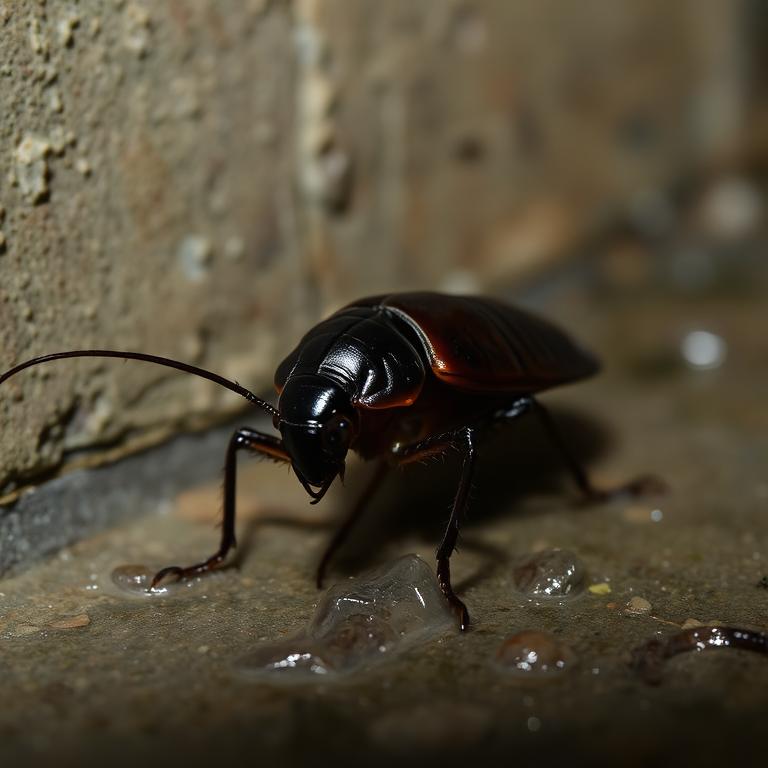 Oriental Cockroach (Blatta orientalis)