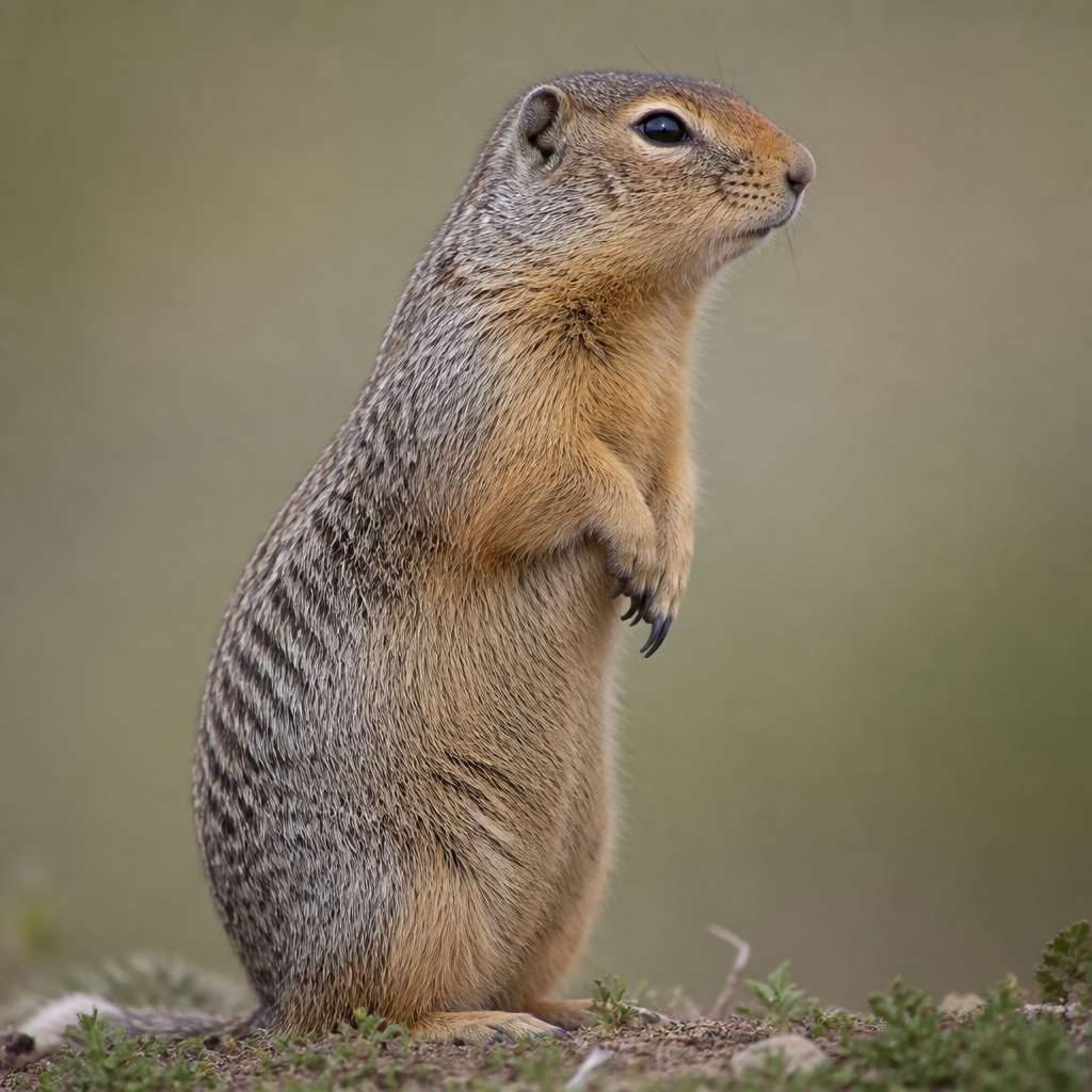 Richardson's Ground Squirrel (Urocitellus richardsonii)
