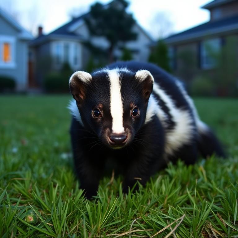 Striped Skunk (Mephitis mephitis)