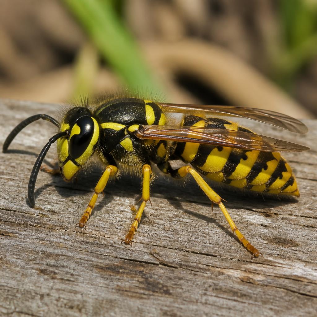 Southern Yellowjacket (Vespula squamosa)