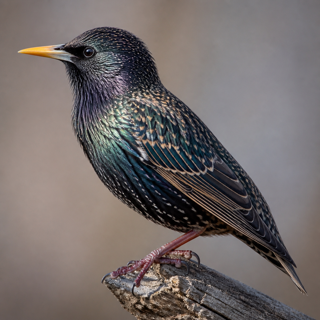 European Starling (Sturnus vulgaris)