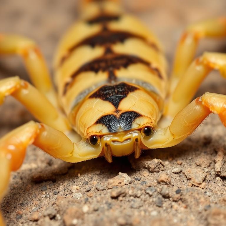 Striped Bark Scorpion (Centruroides vittatus)