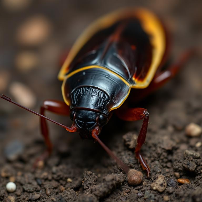 Surinam Cockroach (Pycnoscelus surinamensis)