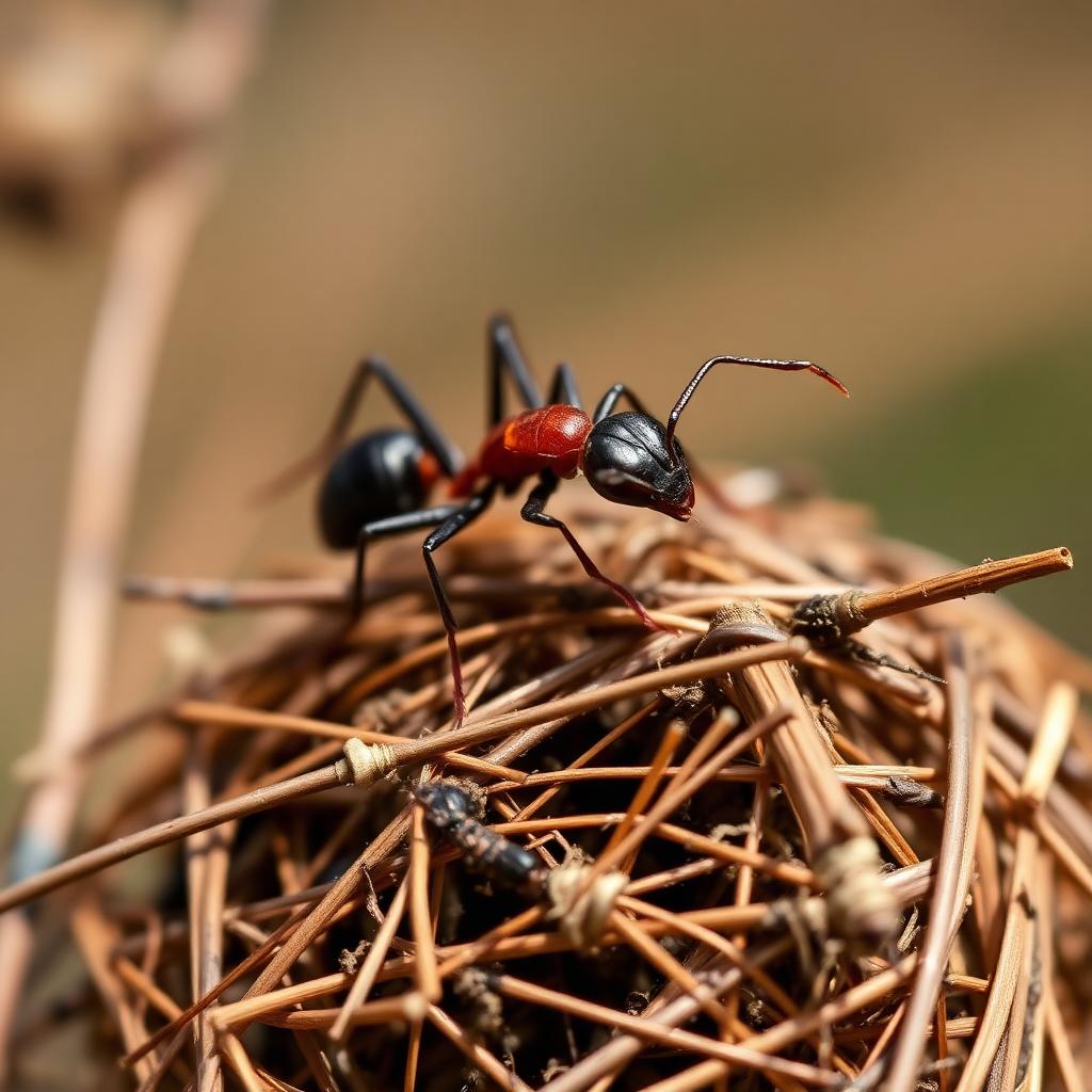 Thatching Ant (Formica obscuripes)