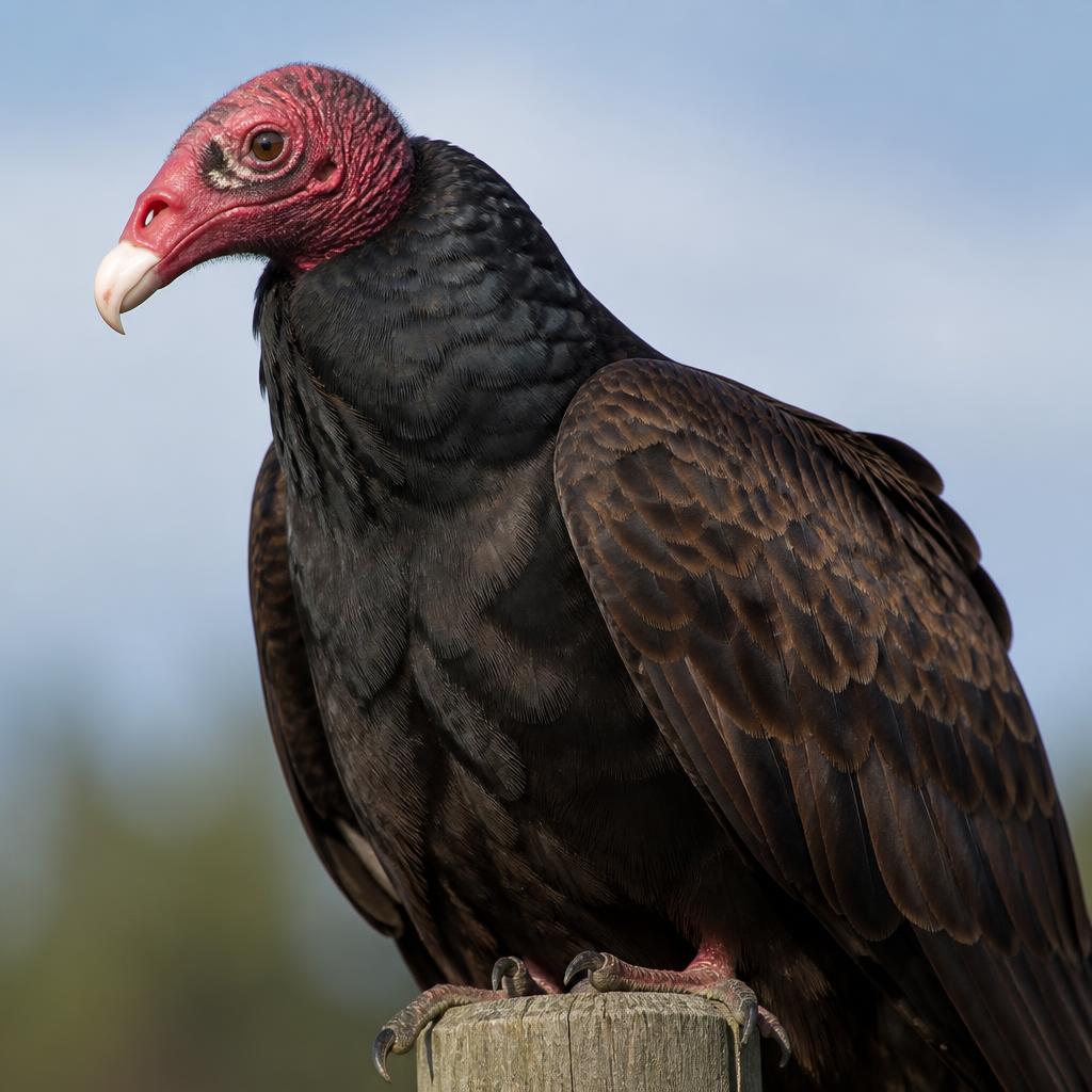 Turkey Vulture (Cathartes aura)