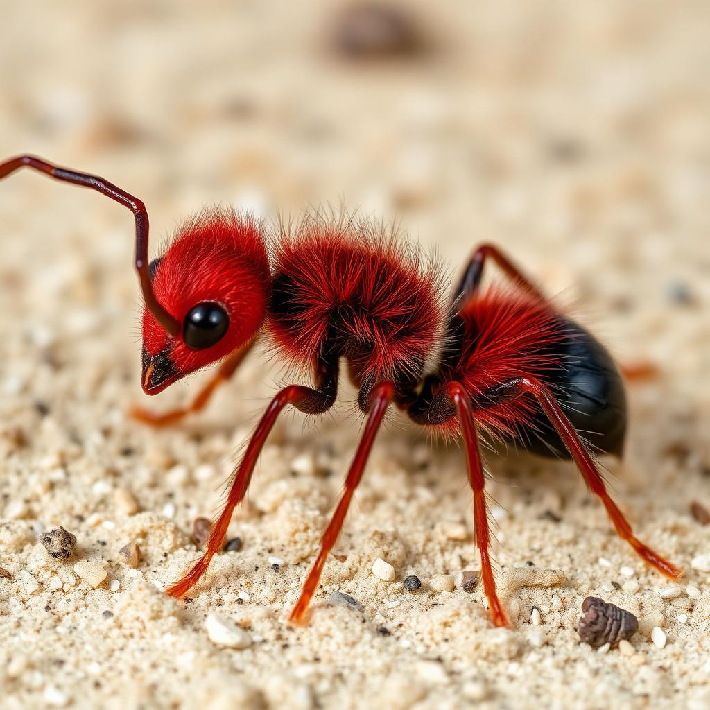 Velvet Ant (Cow Killer) (Dasymutilla occidentalis)