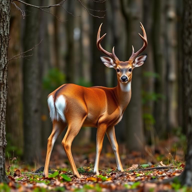 White-tailed Deer (Odocoileus virginianus)