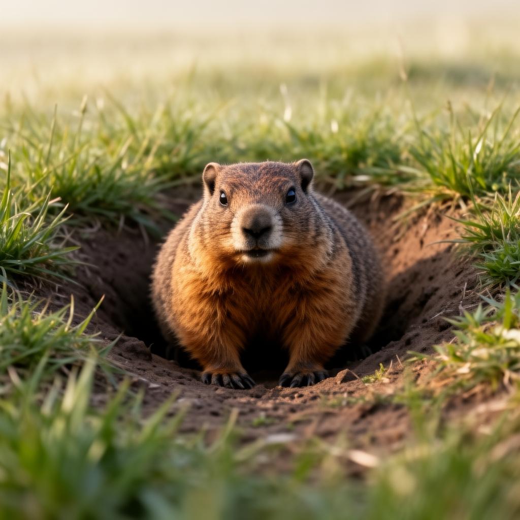 Woodchuck (Groundhog) (Marmota monax)