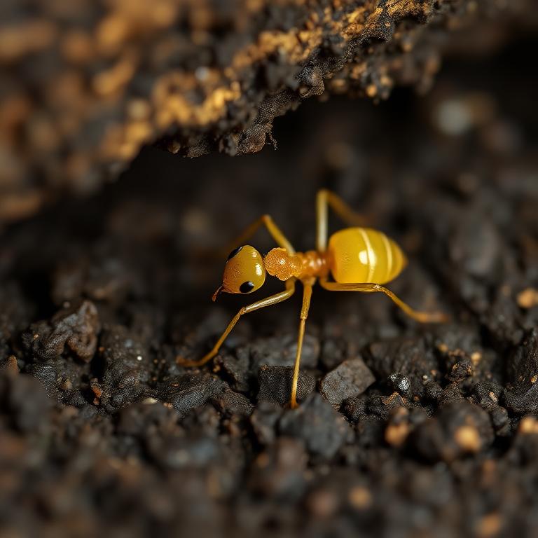 Yellow Ant (Lasius claviger)